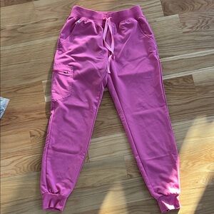 Figs F*ing Pink XS Zamora Joggers - NWOT